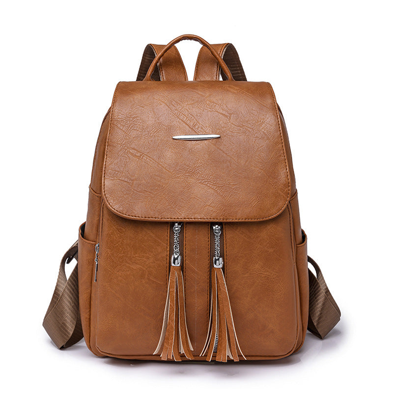 Women Fall Vintage PU Backpack