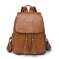 Women Fall Vintage PU Backpack