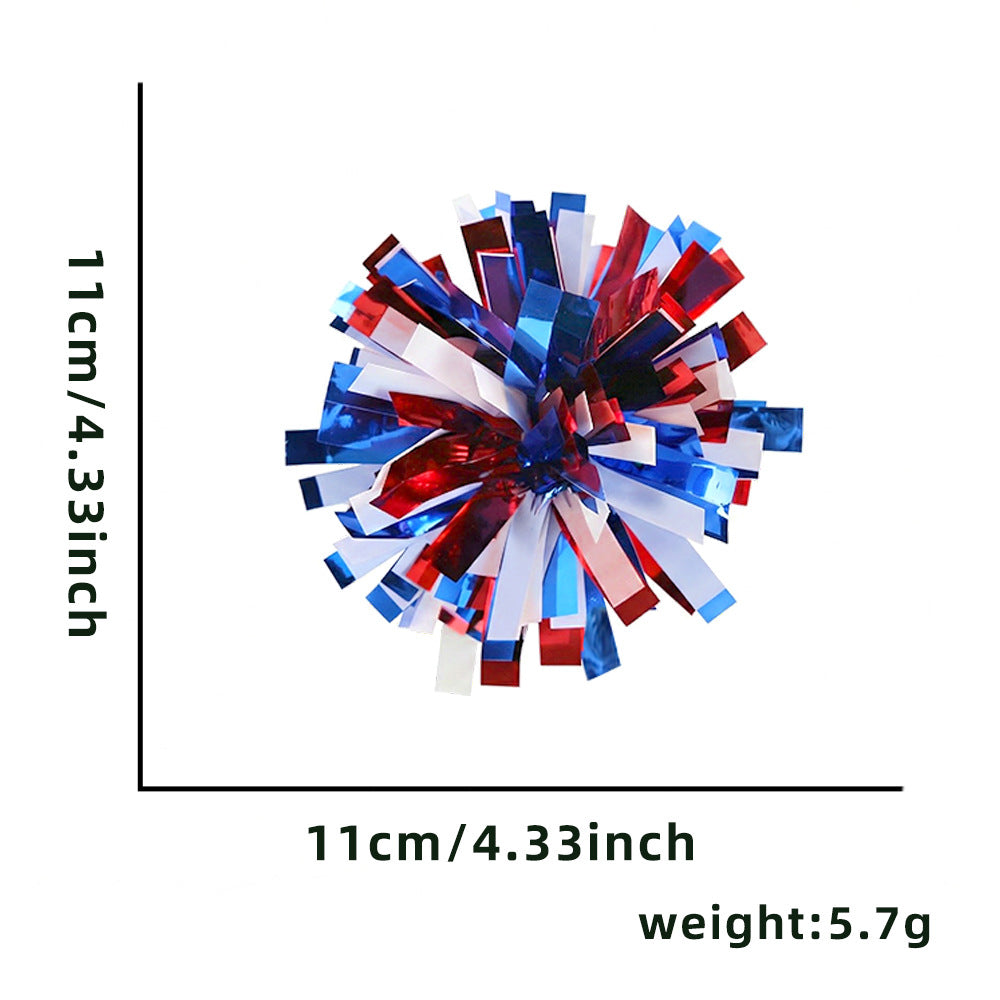 Independence Day Red White Blue Star Hairpin