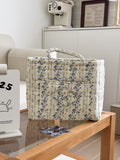 Floral Foldable Lightweight Storage Basket