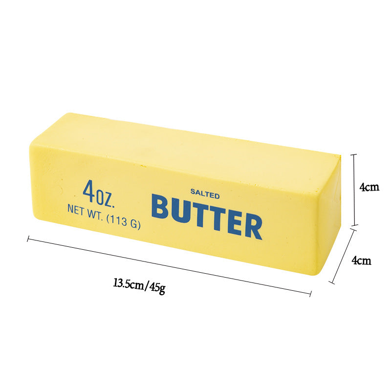 Soft Sticky PU Slow Rise Butter Stick Stress Relief Toy