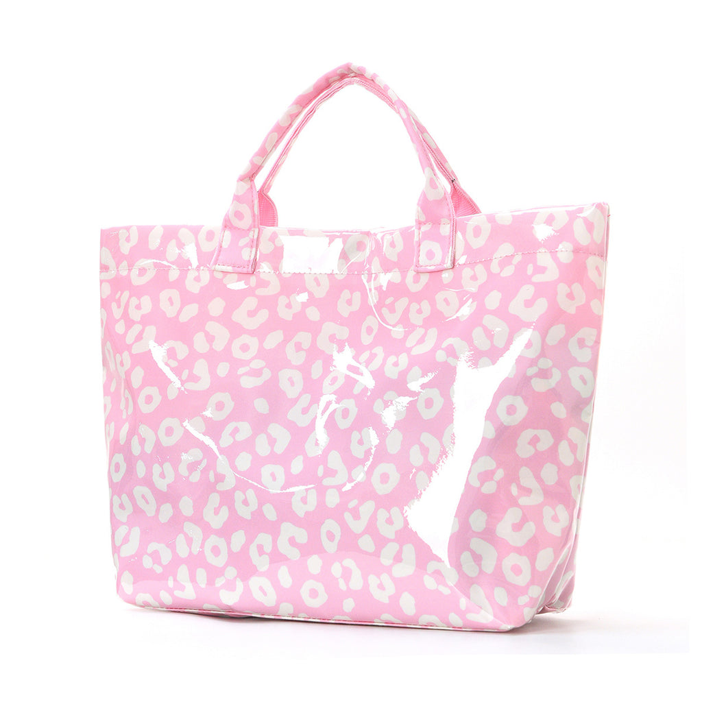 Leopard Print Large Tote Bag