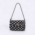 Women Tie-Dye Denim Bucket Bag, Niche Versatile Crossbody Bag
