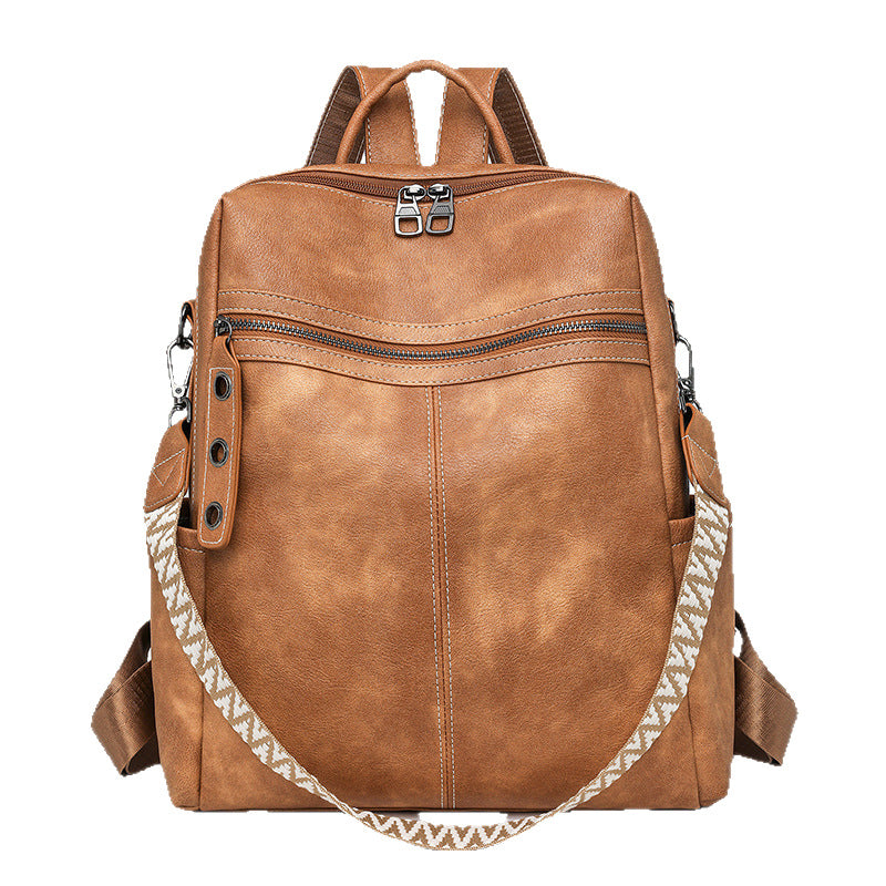 Women Korean 2026 New Minimalist Fashion Large Versatile Backpack