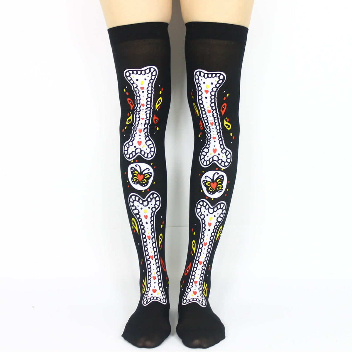 Christmas Halloween Party Knee high Socks Cosplay Apparel Accessories