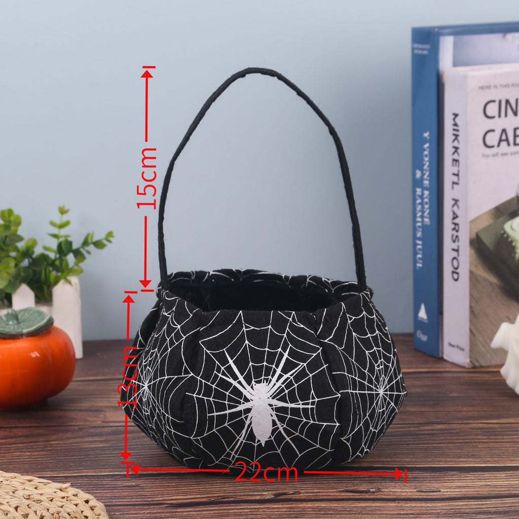 Halloween Super-Soft Plush Ghost Candy Bucket
