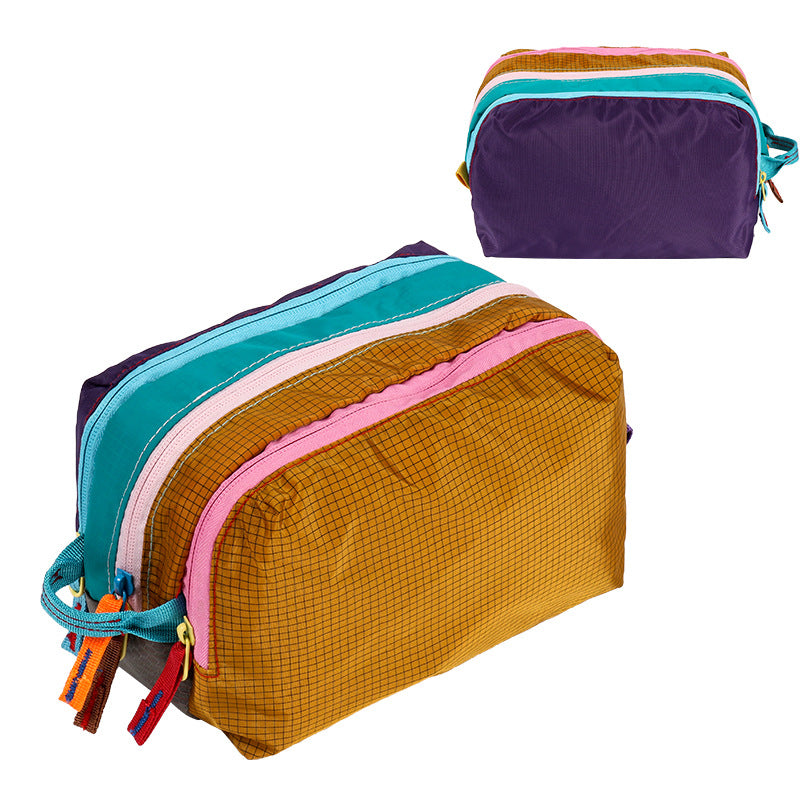 Embroidered Alpaca Dopamine Crossbody Cosmetic Bag