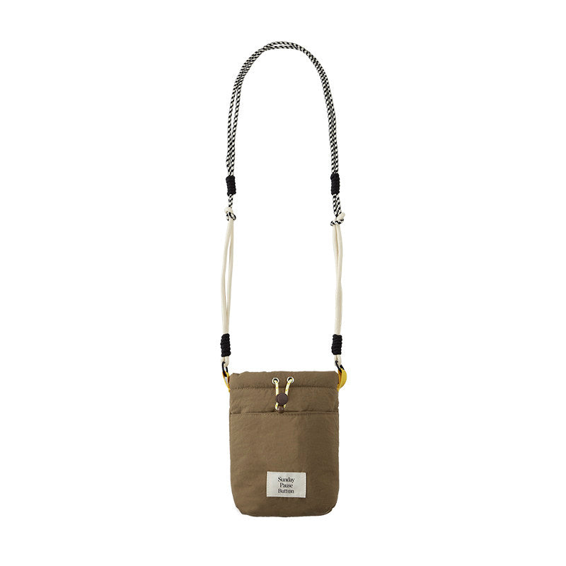 Solid Cross Body Bag