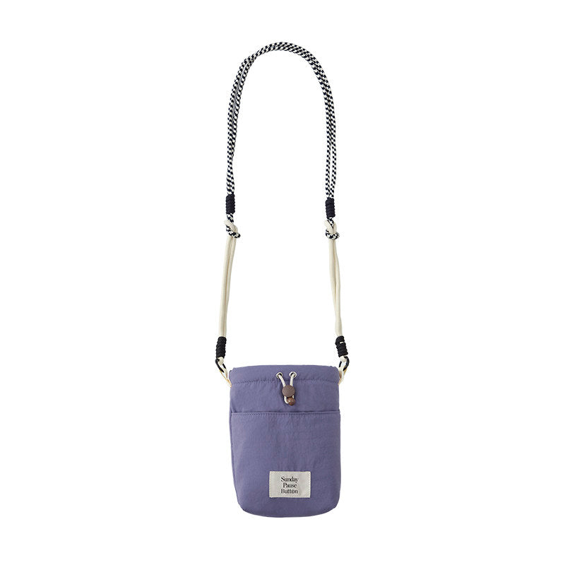 Solid Cross Body Bag