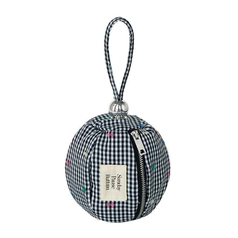 Ball Shape Makeup Mini Bag