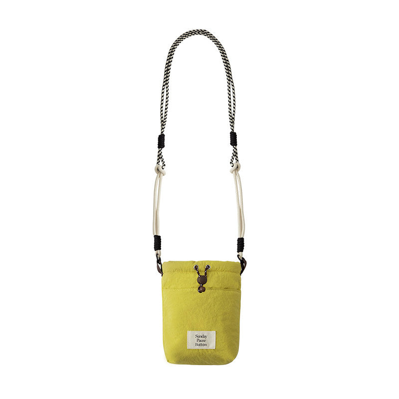 Solid Cross Body Bag
