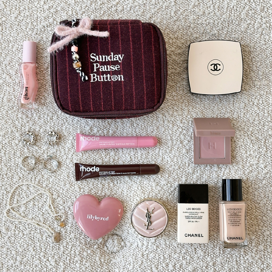 Leopard Print Makeup Mini Bag