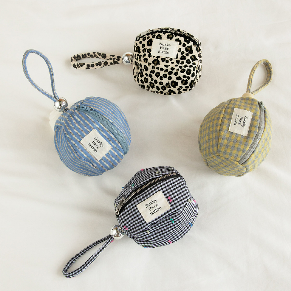 Ball Shape Makeup Mini Bag