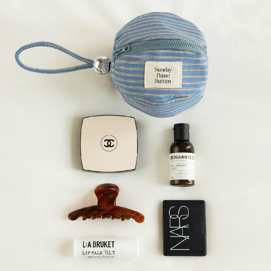 Ball Shape Makeup Mini Bag