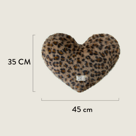 Love Shape Plush Throw Pillow