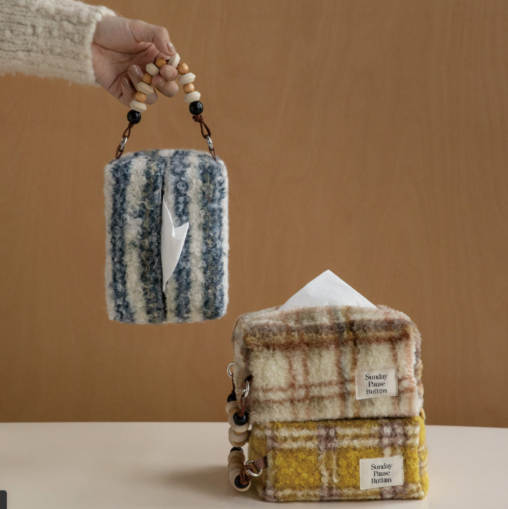 Snowhouse Party Tissue Box