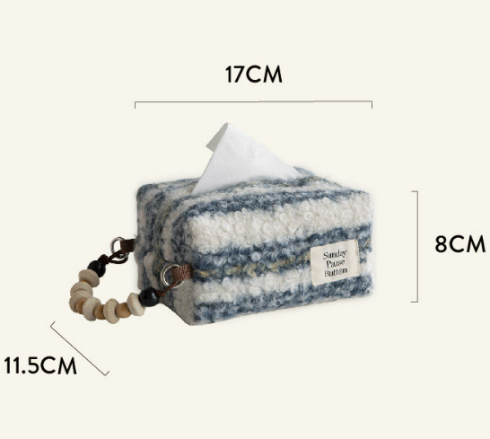 Snowhouse Party Tissue Box