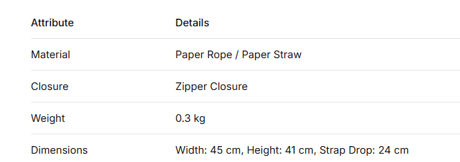 Women Hollow Out Handmade Woven Shoulder Beach Bag