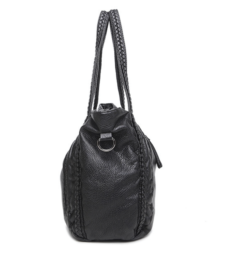 Large Capacity Shoulder Bag with Adjustable Crossbody Strap