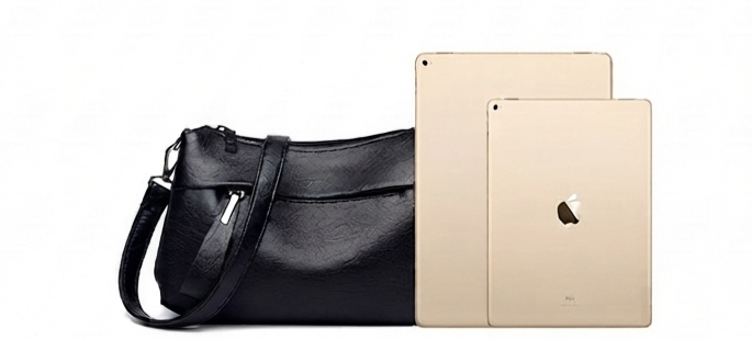 Soft PU Leather Lightweight Shoulder Crossbody Bag