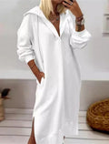 Relaxed Hoodie Dress