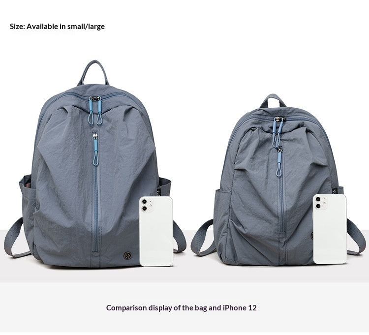 Unisex Ultra Lightweight Waterproof Nylon Outdoor Hiking Large Backpack