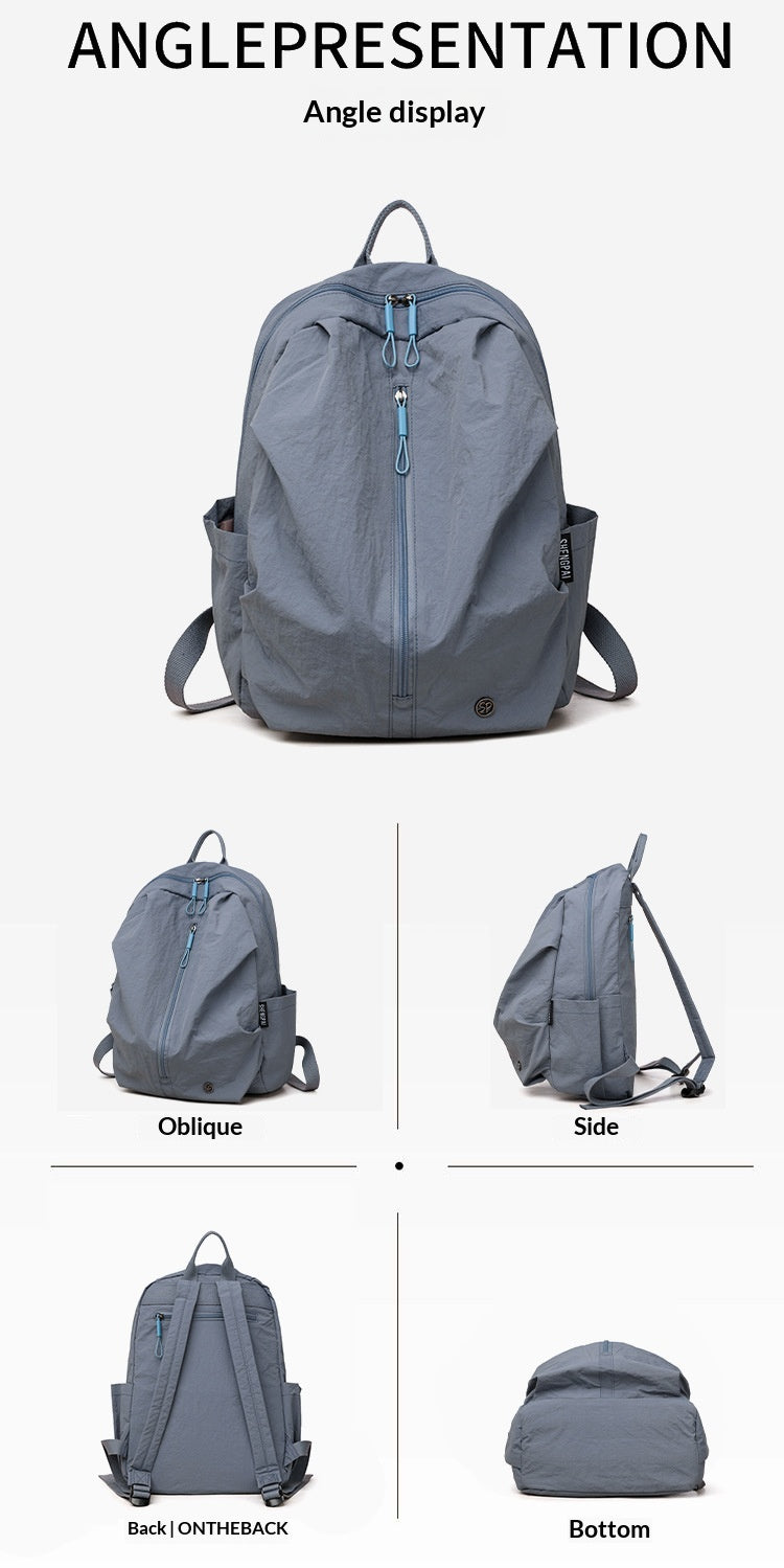 Unisex Ultra Lightweight Waterproof Nylon Outdoor Hiking Large Backpack