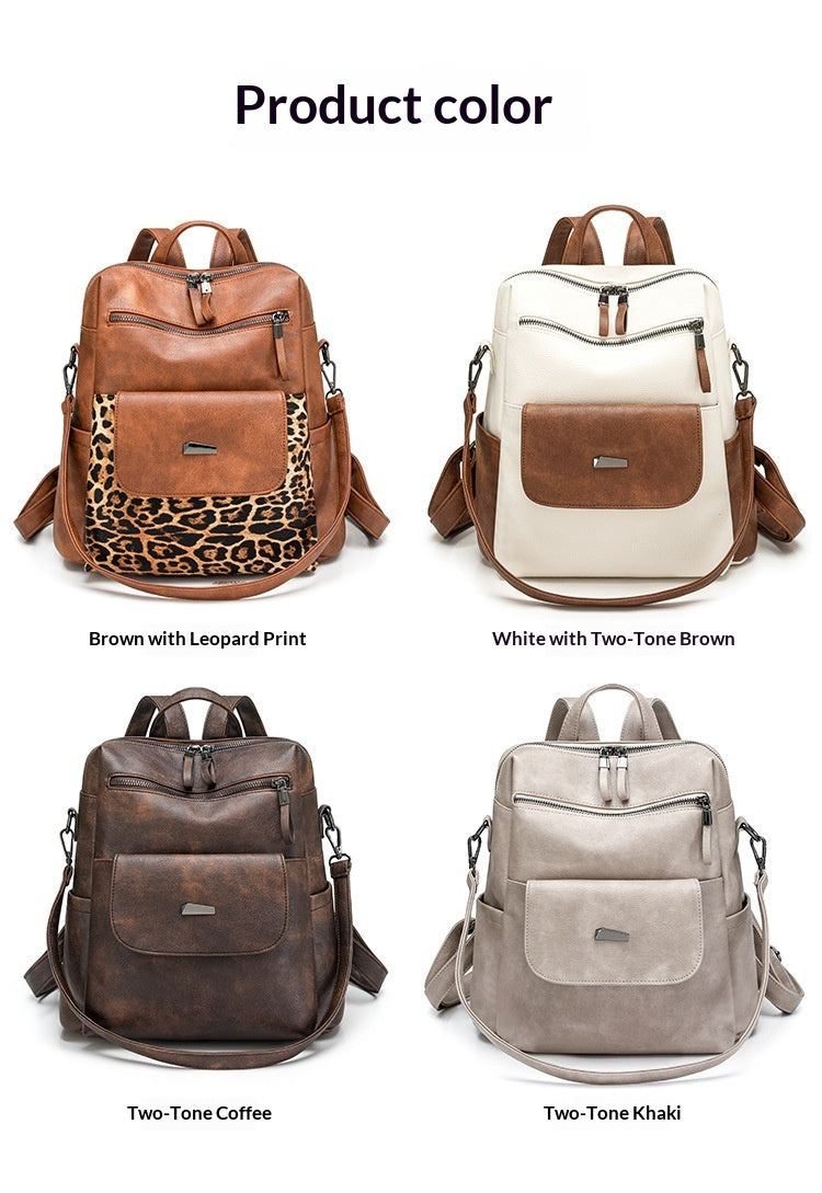 Women Large Casual Vintage Backpack