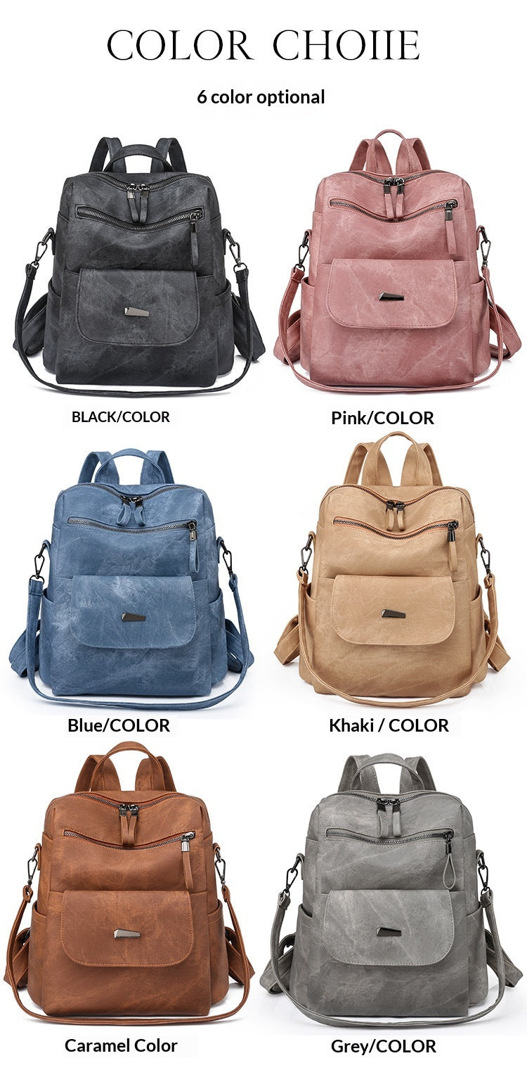 Women Large Casual Vintage Backpack