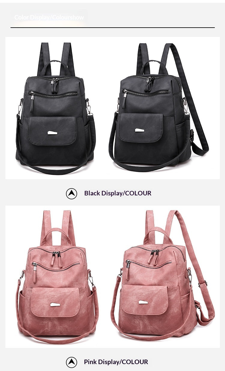Women Korean Large Backpack