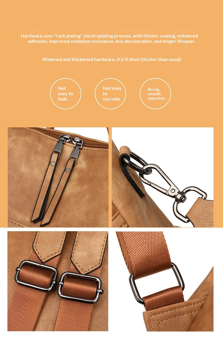 Women Large Vintage Multifunctional Set Backpack