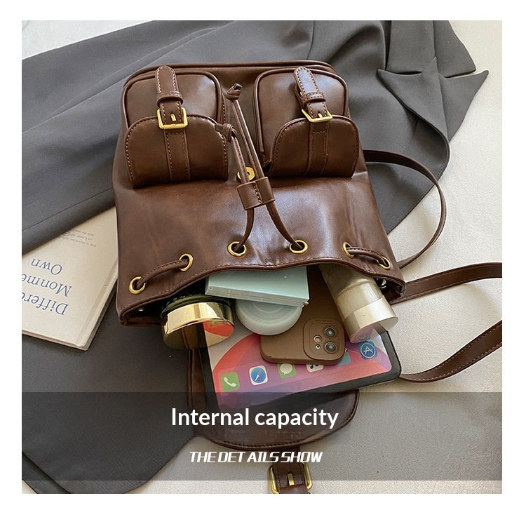 Fashion Vintage Travel Large Minimalist Student Premium Backpack