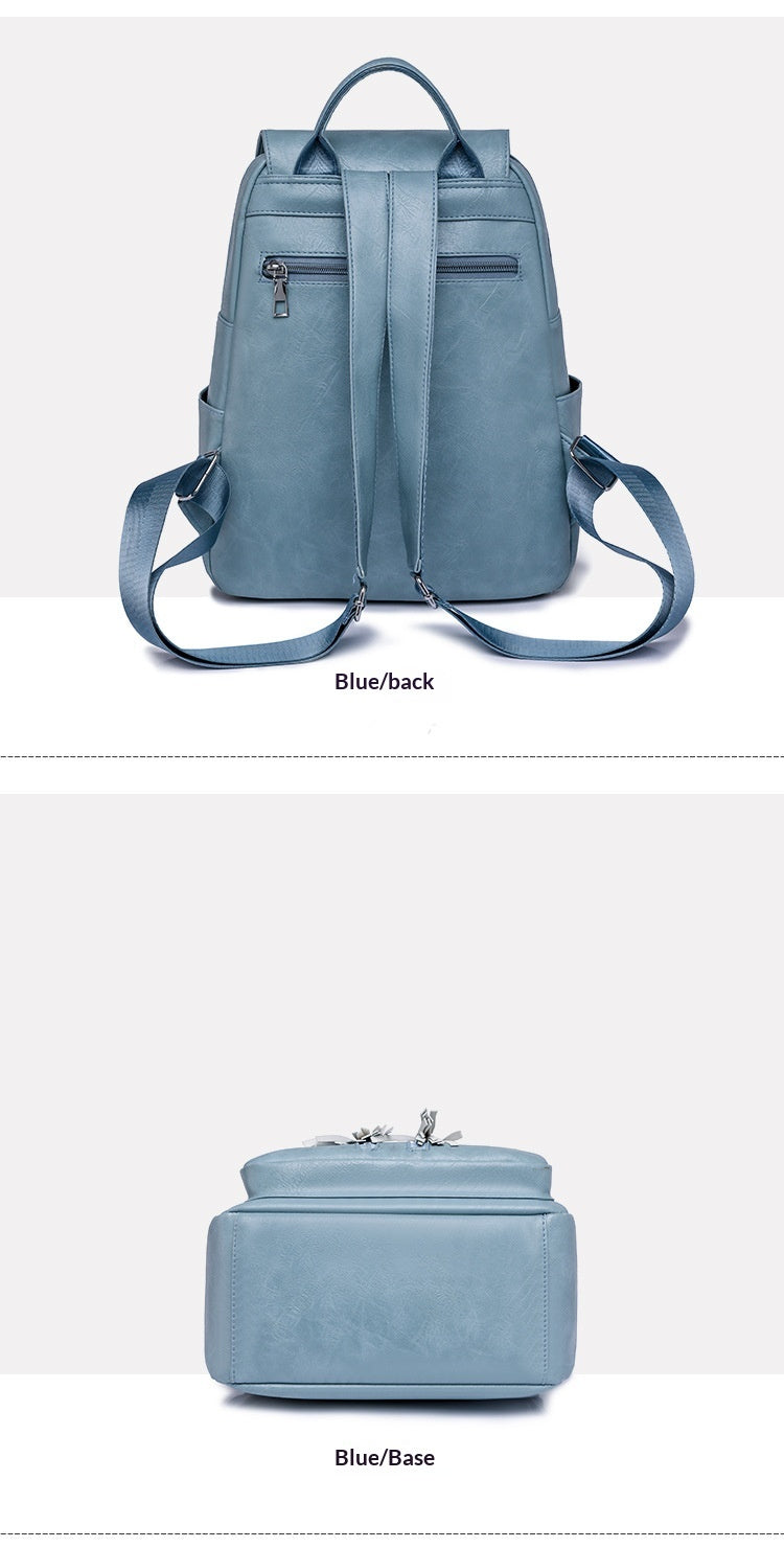 Women Fall Vintage PU Backpack