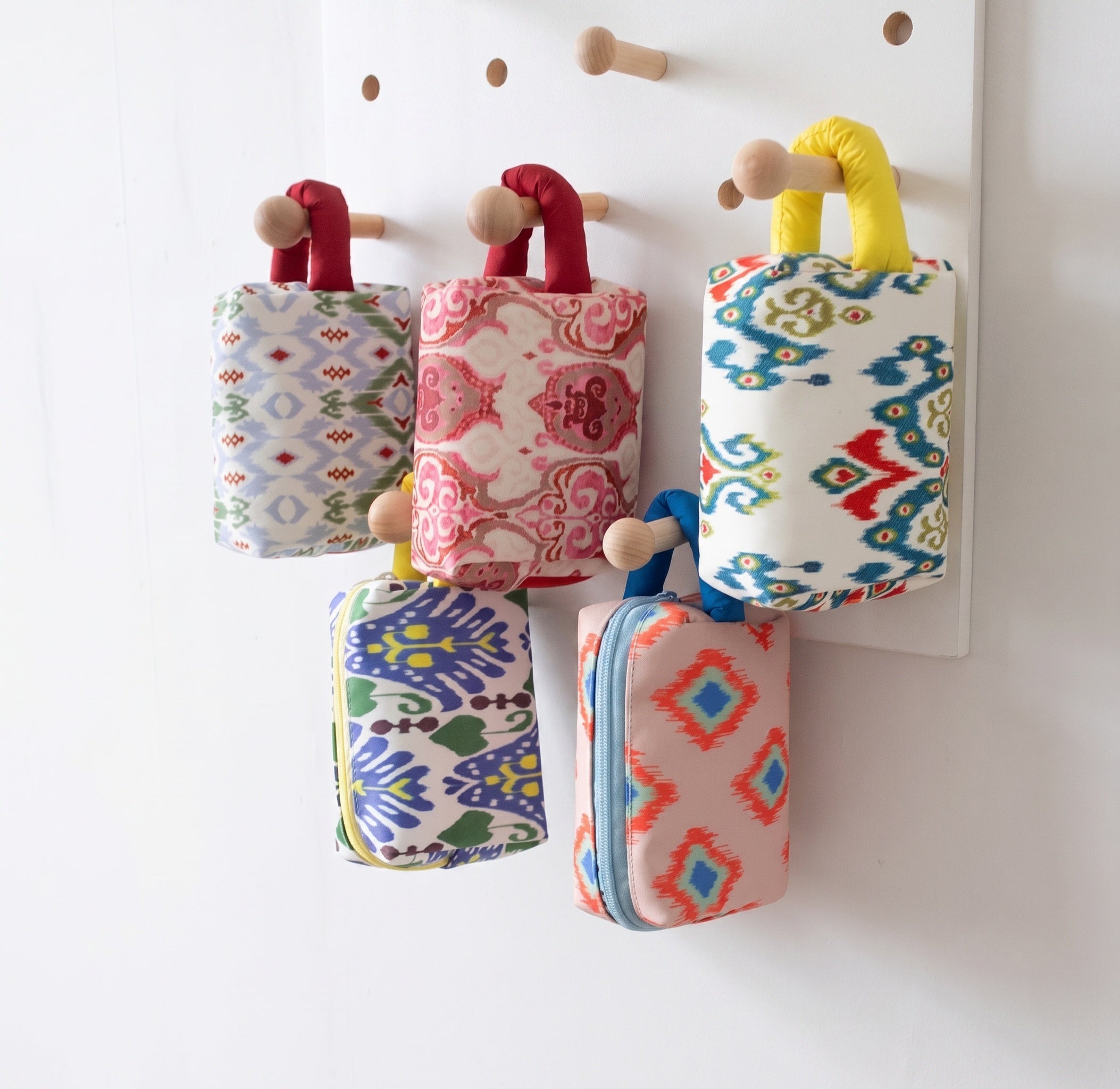 2026 Original Ethnic Pattern Handheld Makeup Waterproof Clutch Pouch