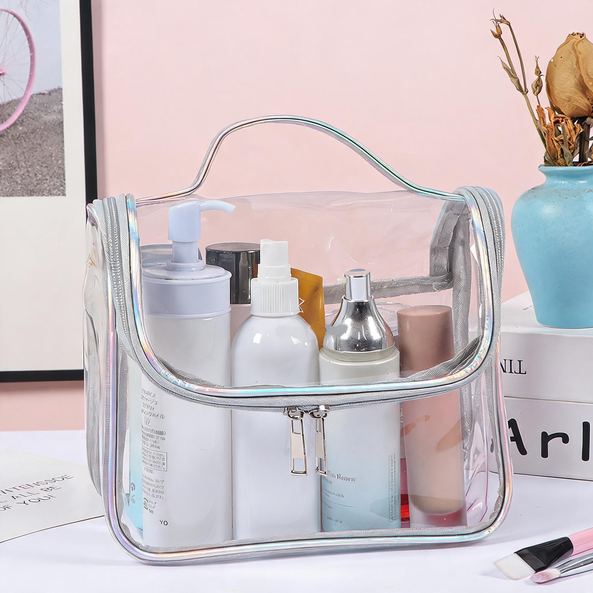 Transparent PVC Waterproof Travel Toiletry Bag