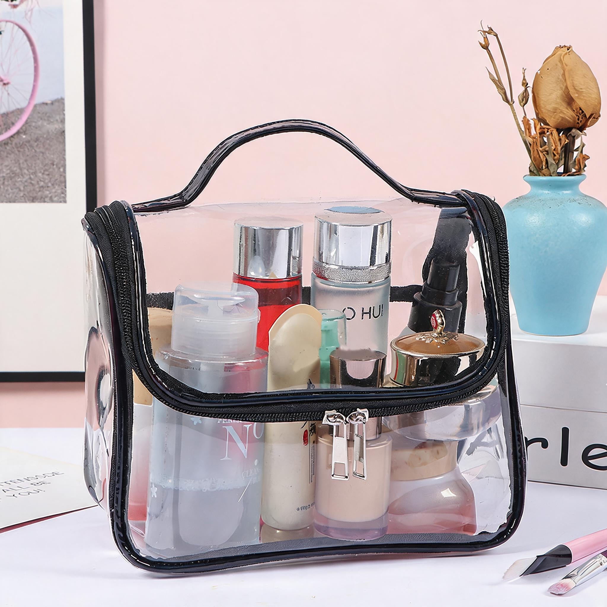 Transparent PVC Waterproof Travel Toiletry Bag