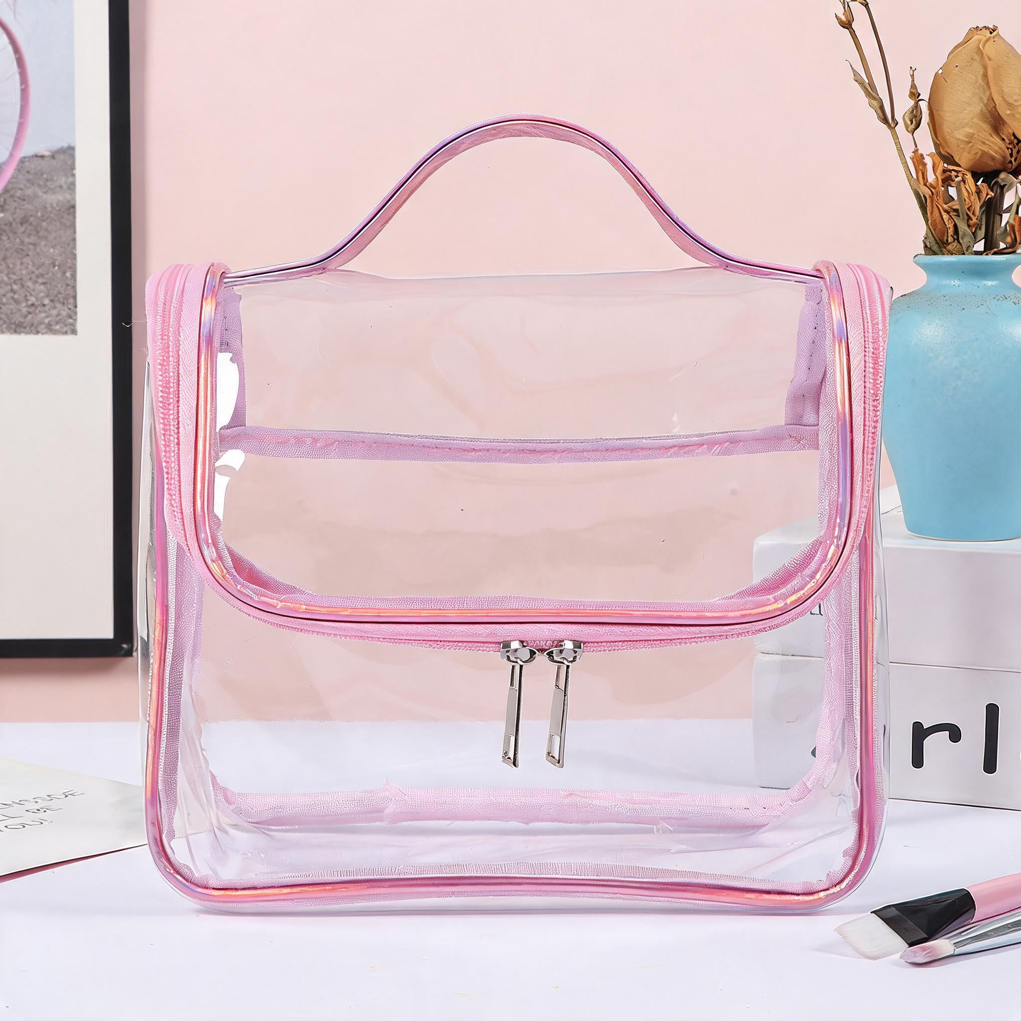 Transparent PVC Waterproof Travel Toiletry Bag