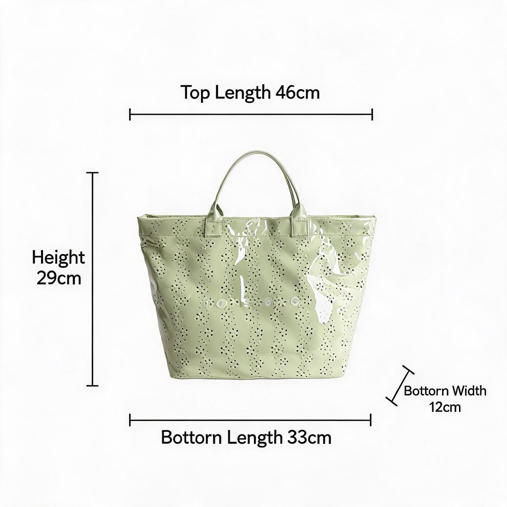 Large Capacity PVC Tote Shoulder Bag