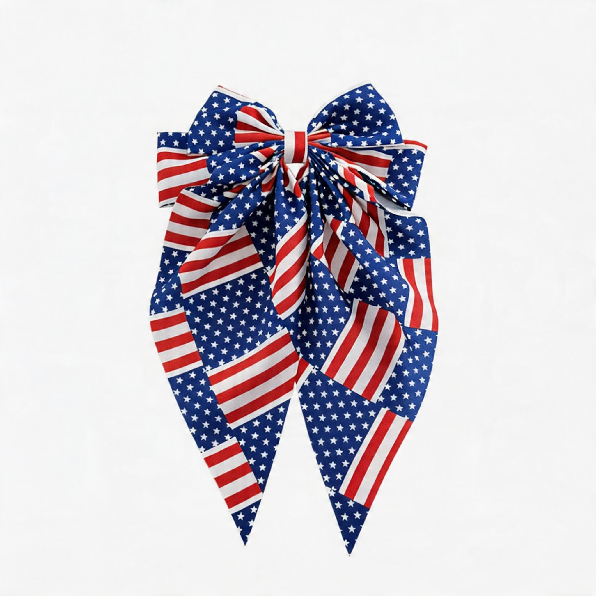 Independence Day American Flag Hair Accessories Set