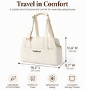 Breathable Pet Carrier Tote Bag with Removable Cushion