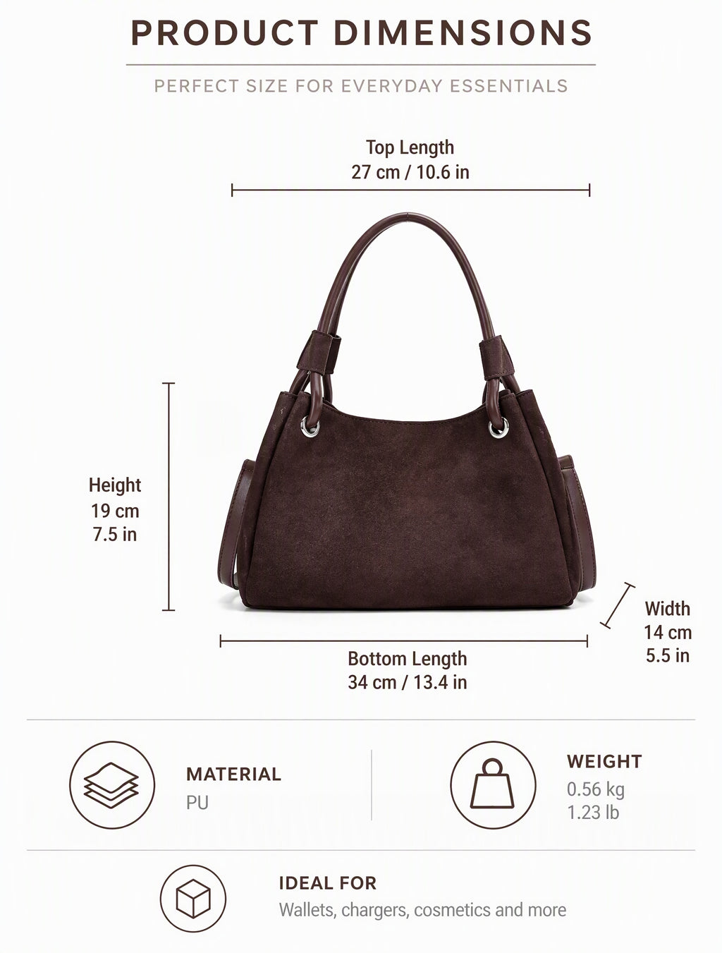Woven Texture Tote with Elegant Structure