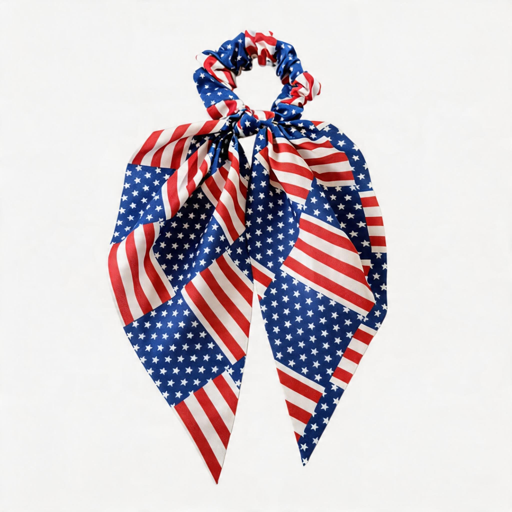 Independence Day American Flag Hair Accessories Set