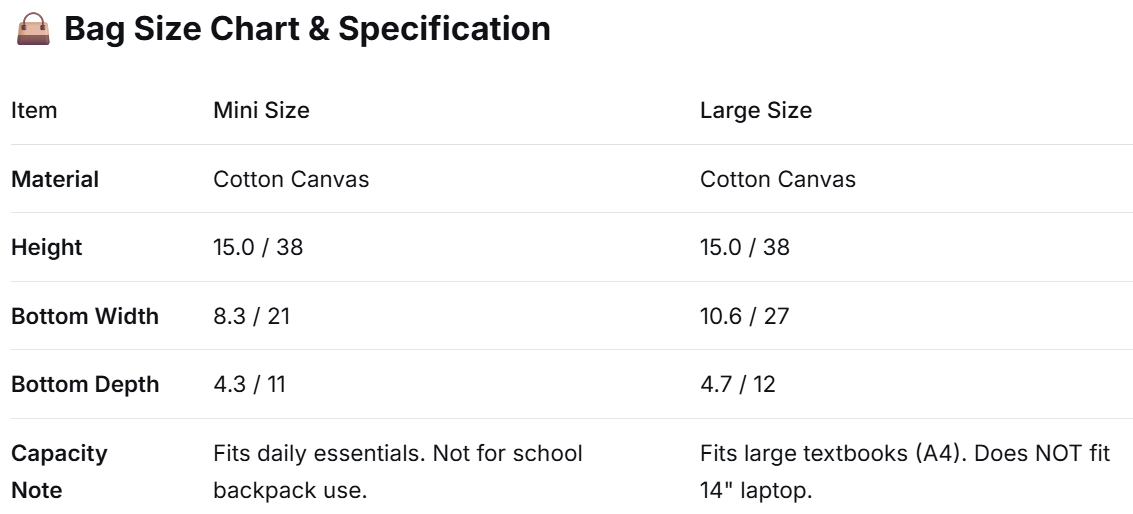 Women New Fashion Canvas School Fresh Mini Backpack