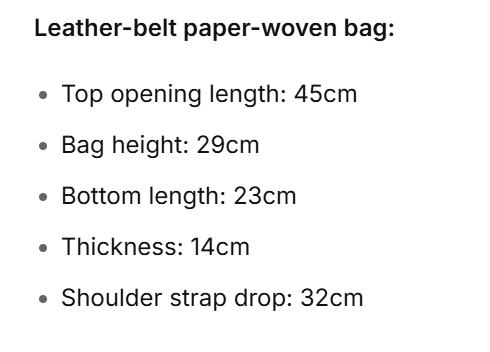 Women Versatile Minimalist Shoulder Straw New Large Tote Beach Bag