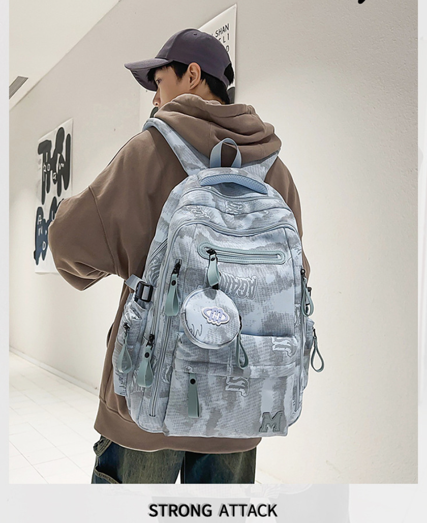 Unisex Durable Large College Travel Backpack