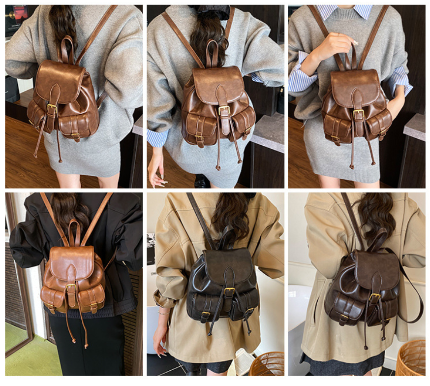 Fashion Vintage Travel Large Minimalist Student Premium Backpack