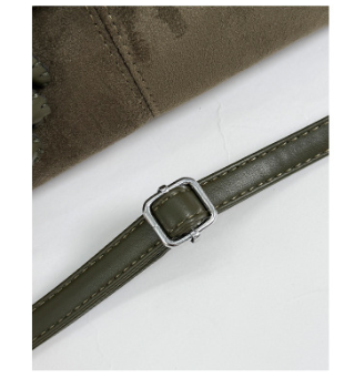 Vintage East-West Bag with Buckle Details