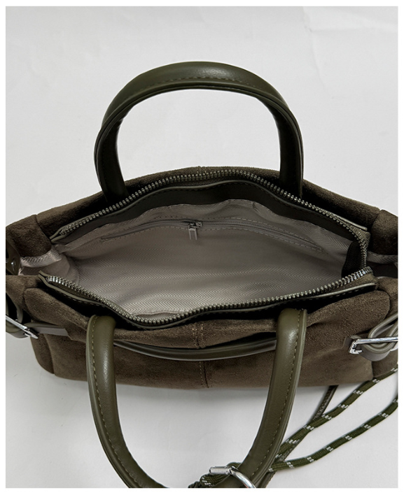 Vintage East-West Bag with Buckle Details