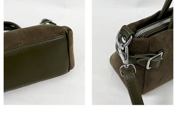 Vintage East-West Bag with Buckle Details