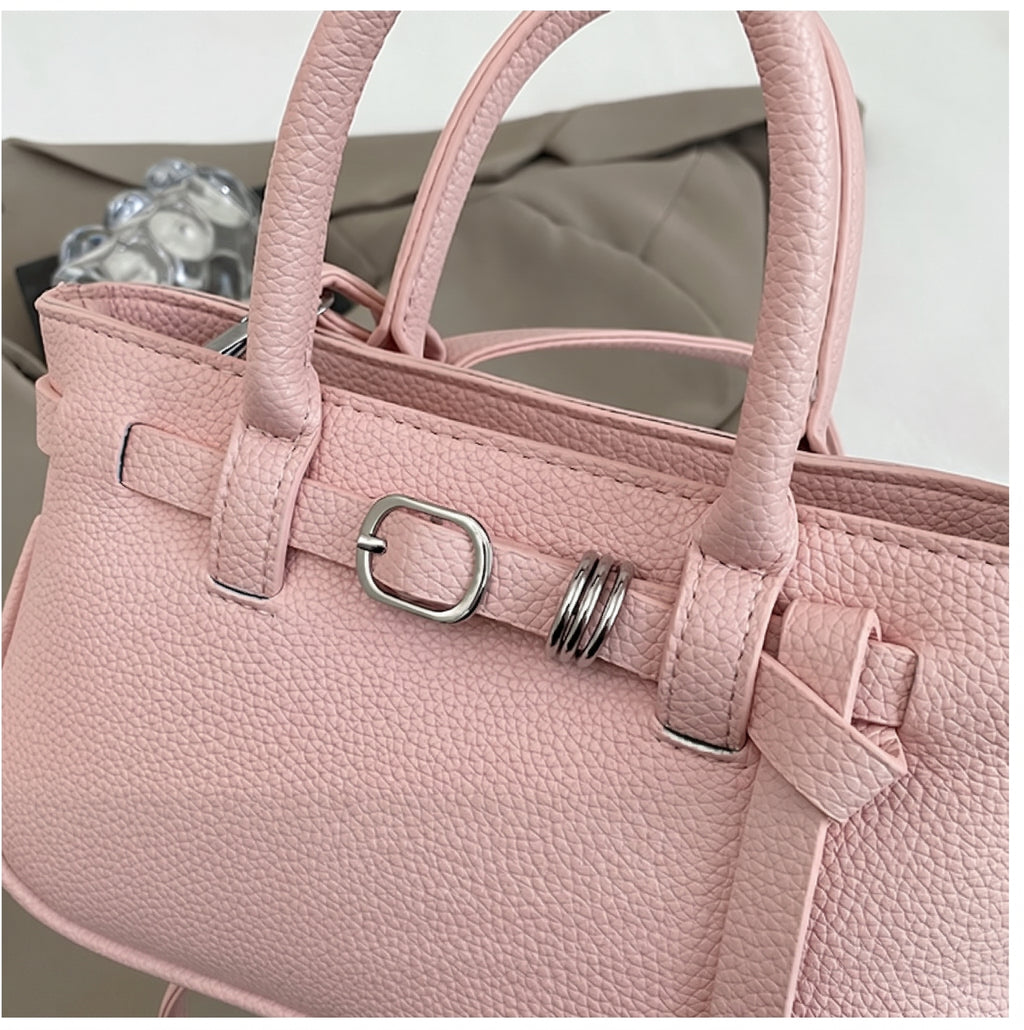 Sweet Mini Tote Bag with Belt Detail